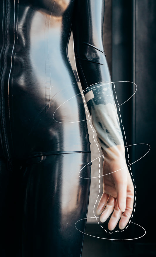 Transparent Latex Gloves